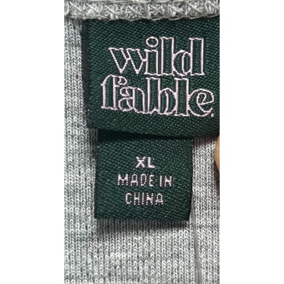 Wild Fable - Women's Long Sleeve T-Shirt - Grey - Extra Large - Picture 9 of 13